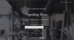 Desktop Screenshot of citymousestudio.com