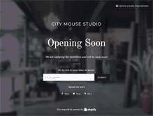 Tablet Screenshot of citymousestudio.com